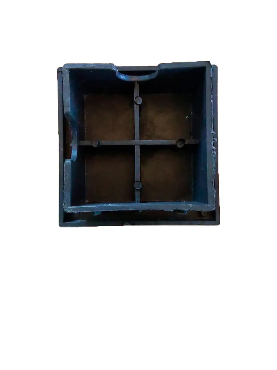 Tapa Poste Para Cerco 60X60 Negro 1