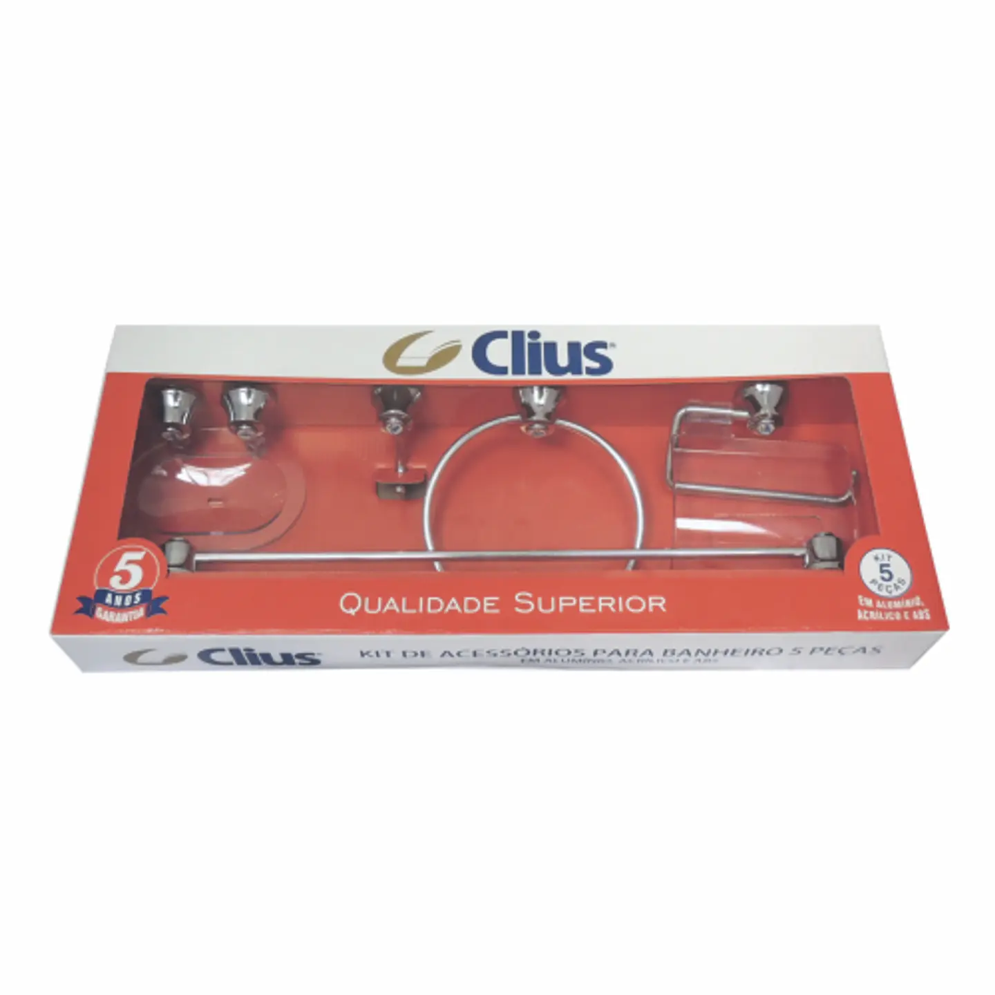 Kit Accesorio 5 PCS Acrílico  10 CLIUS 1