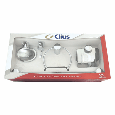 Kit Accesorio de Baño Clásico 18 CLIUS