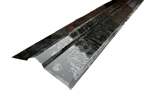 Caballete Techo Negro 0.35X308X3000 MM