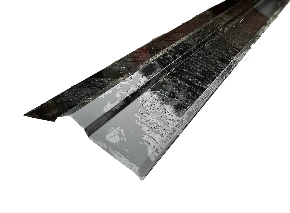 Caballete Techo Negro 0.35X308X3000 MM 1
