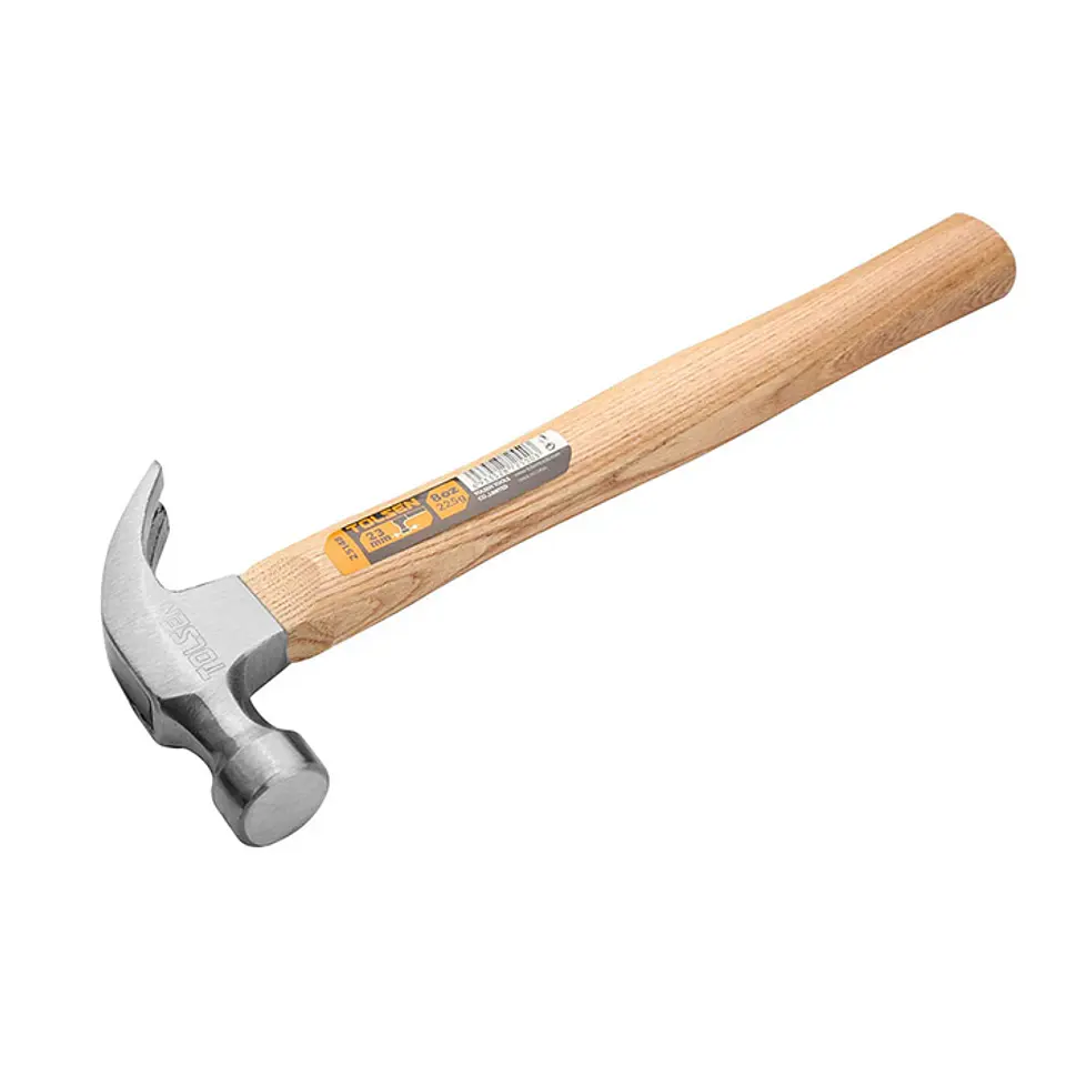 25150 Martillo Carpintero 16Oz M/Madera 450Gr Tolsen 1