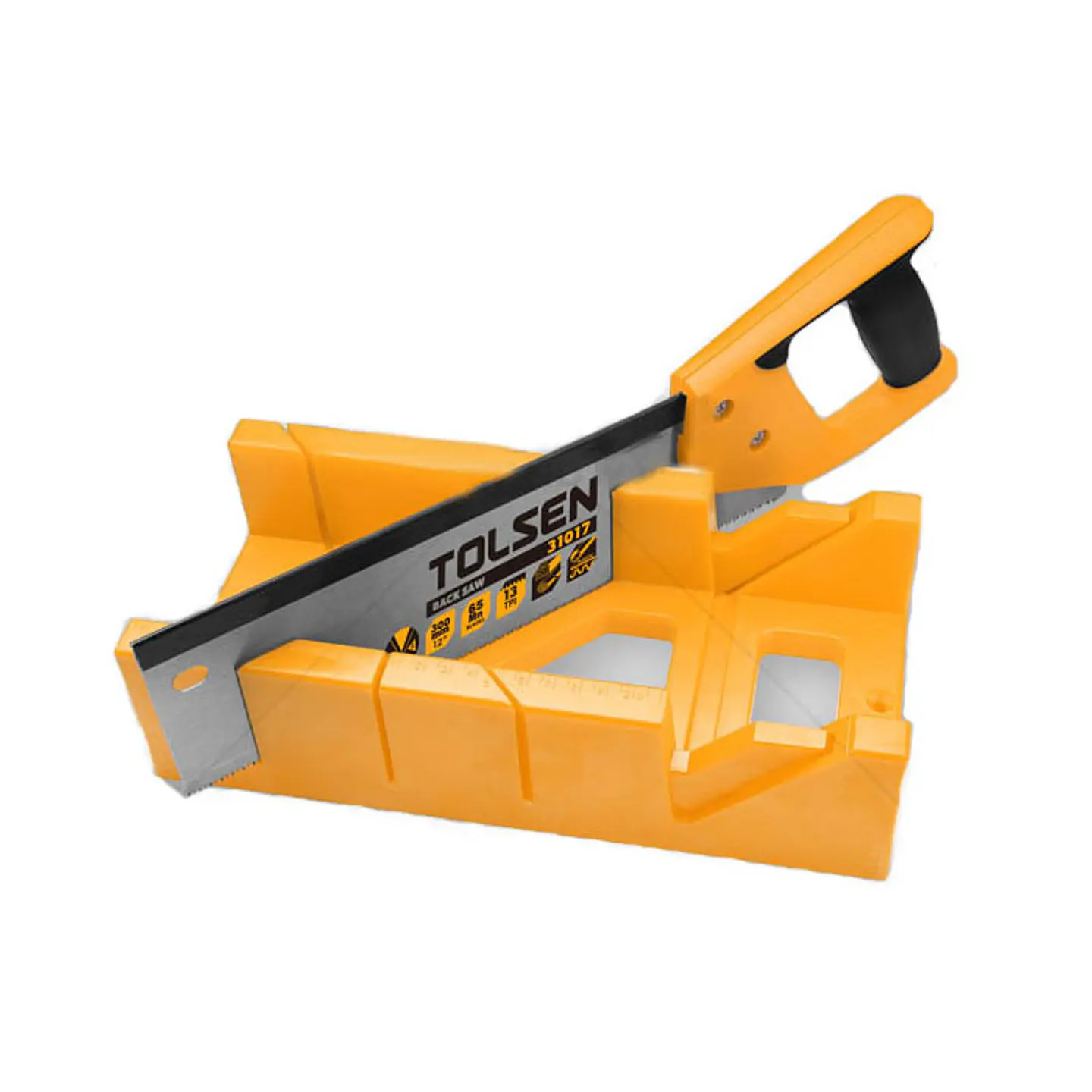 31017 Serrucho Costilla C/Base 2Pcs 300mm Tolsen 1
