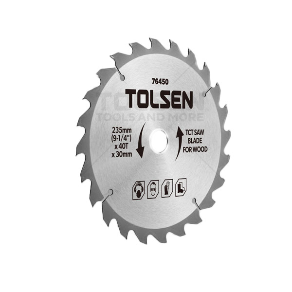 76430 Disco Sierra Madera 71/4 24 Dientes Tolsen