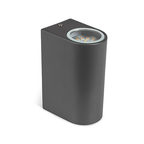 Aplique Exterior 50W GU-10 Aluminio