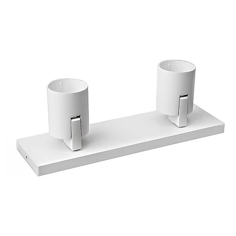 Foco Barra Sob. Doble GU-10 Blanco P2 