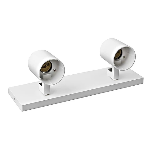 Foco Barra Sob. Doble GU-10 Blanco P2 