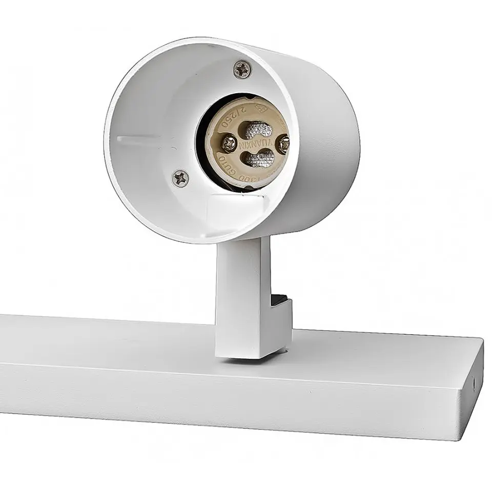 Foco Barra Sob. Doble GU-10 Blanco P2  3