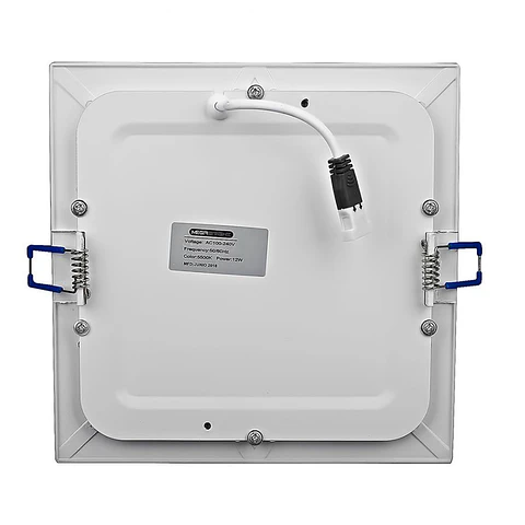 Panel Led Cuadrado Embutido 25W/6000K 