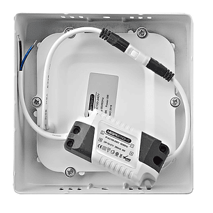 Panel Led Cuadrado Sobrepuesto 25W/6000K 