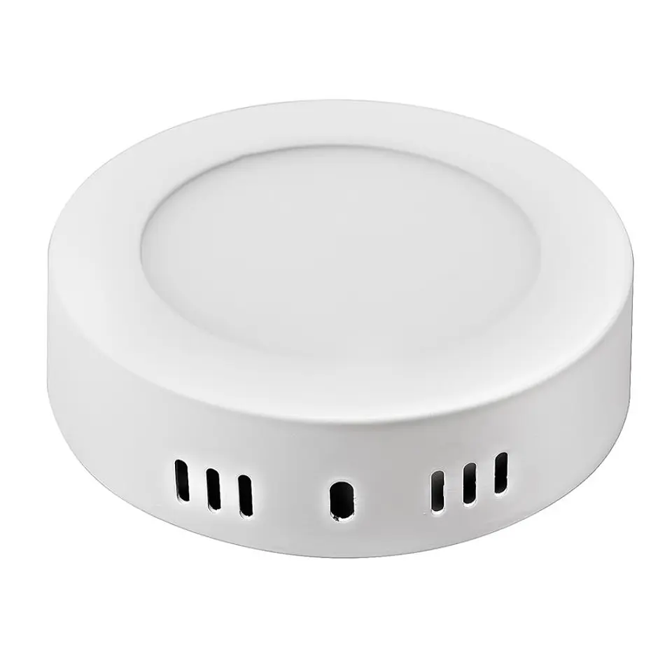 Panel Led Redondo Sobrepuesto 12W/6000K  1