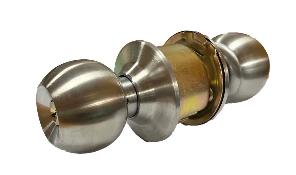 Cerradura Cilindrica Baño Acero Inox D-587 FSIMP 1