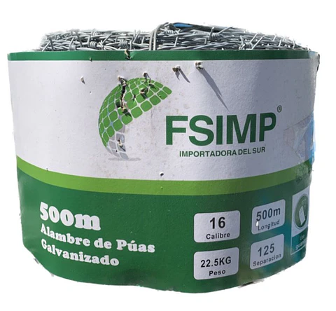 Alambre Puas 16X500 mts FSIMP