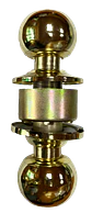 Cerradura Cilindrica Baño Bronce E-587 FSIMP - Miniatura 2