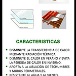 Fieltro Craft Aluminizado Reflex 1.2X30M 36MTS FSIMP