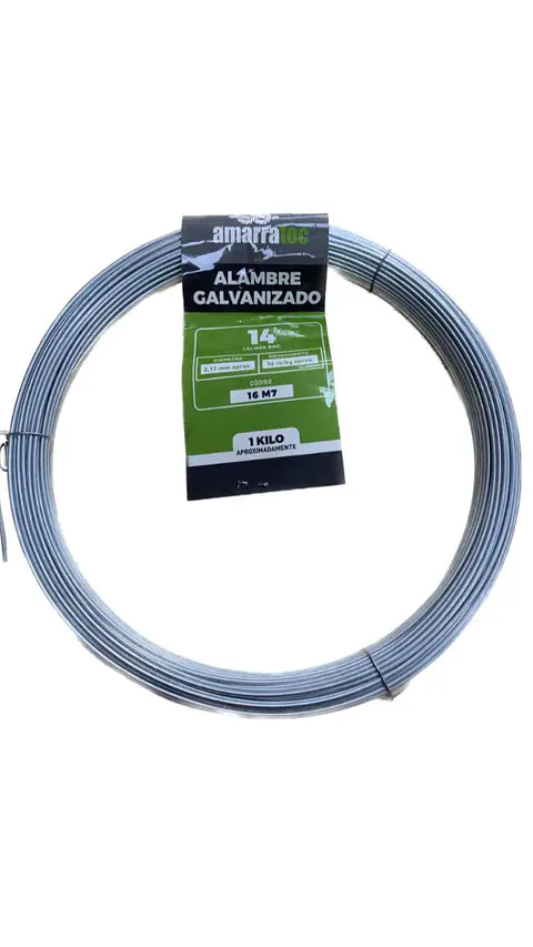 Alambre Galvanizado N14 1kg