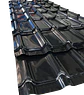 Zinc Teja Continua Negro / Terracota 0.40 x 1113 x 3.66 MTS - Miniatura 1