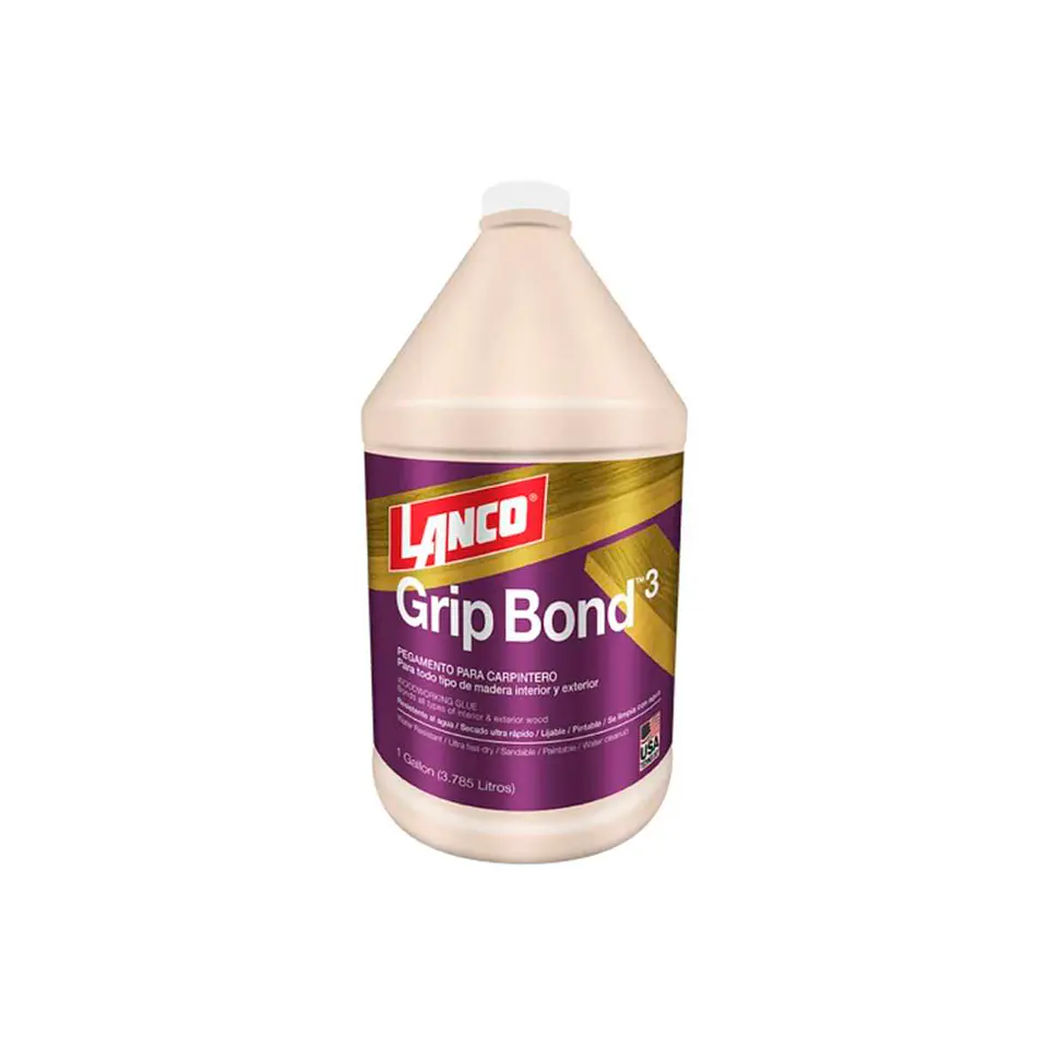 Cola Fria Extra Fuerte Grip Bond 3 Galon Lanco WA505-4 1