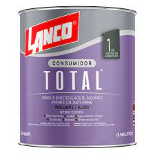 Esmalte Sintetico Total Blanco 1/4GL LANCO TL1435-5