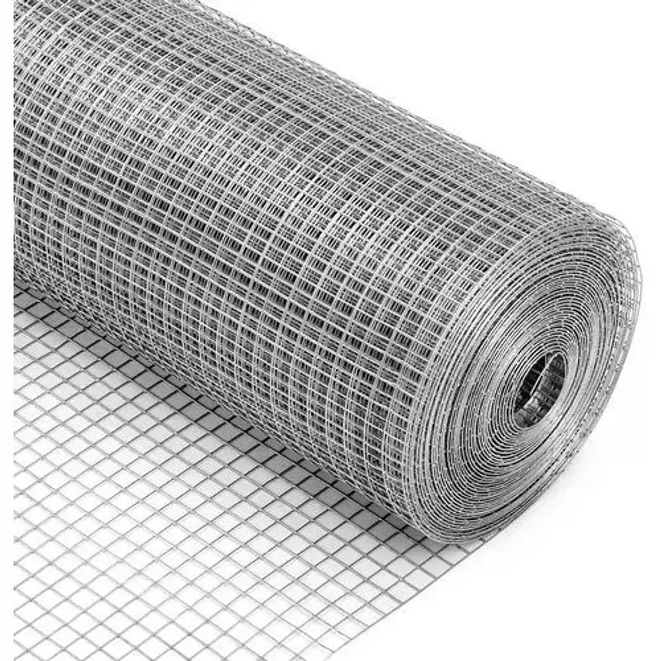 Malla Galvanizada 0.9X30mt 1/2X1/2 1