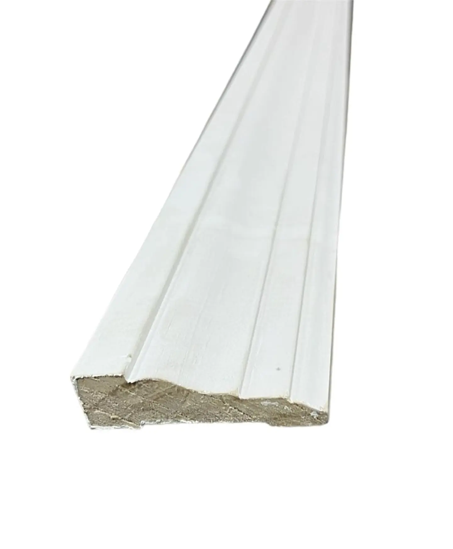 Moldura Guardapolvo Prepintado Blanco 3/4X21/2X2.10MTS 2