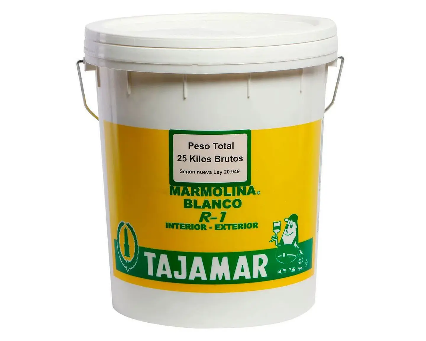 Marmolina R-1 Blanco Tajamar Tineta 25KG 1