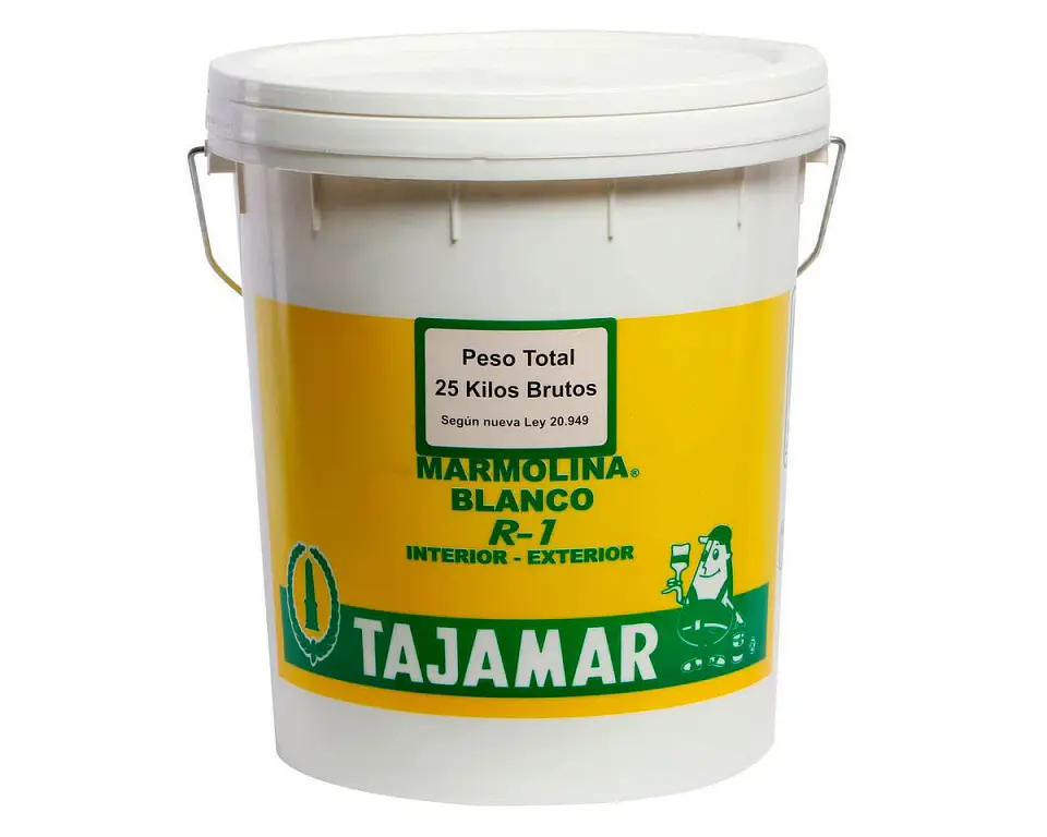 Marmolina R-1 Blanco Tajamar Tineta 25KG 1