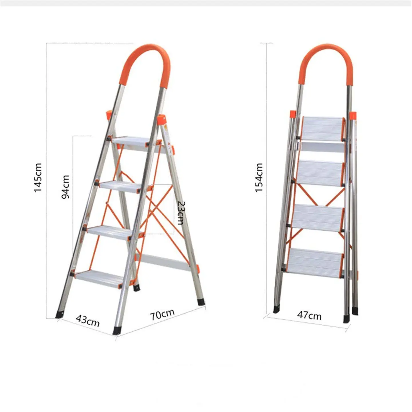 Escalera Plegable 4 Escalones TY-104C FSIMP 1