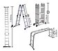 Escalera Articulada 12 Escalones TY-803 FSIMP 3,6 mts. - Miniatura 1
