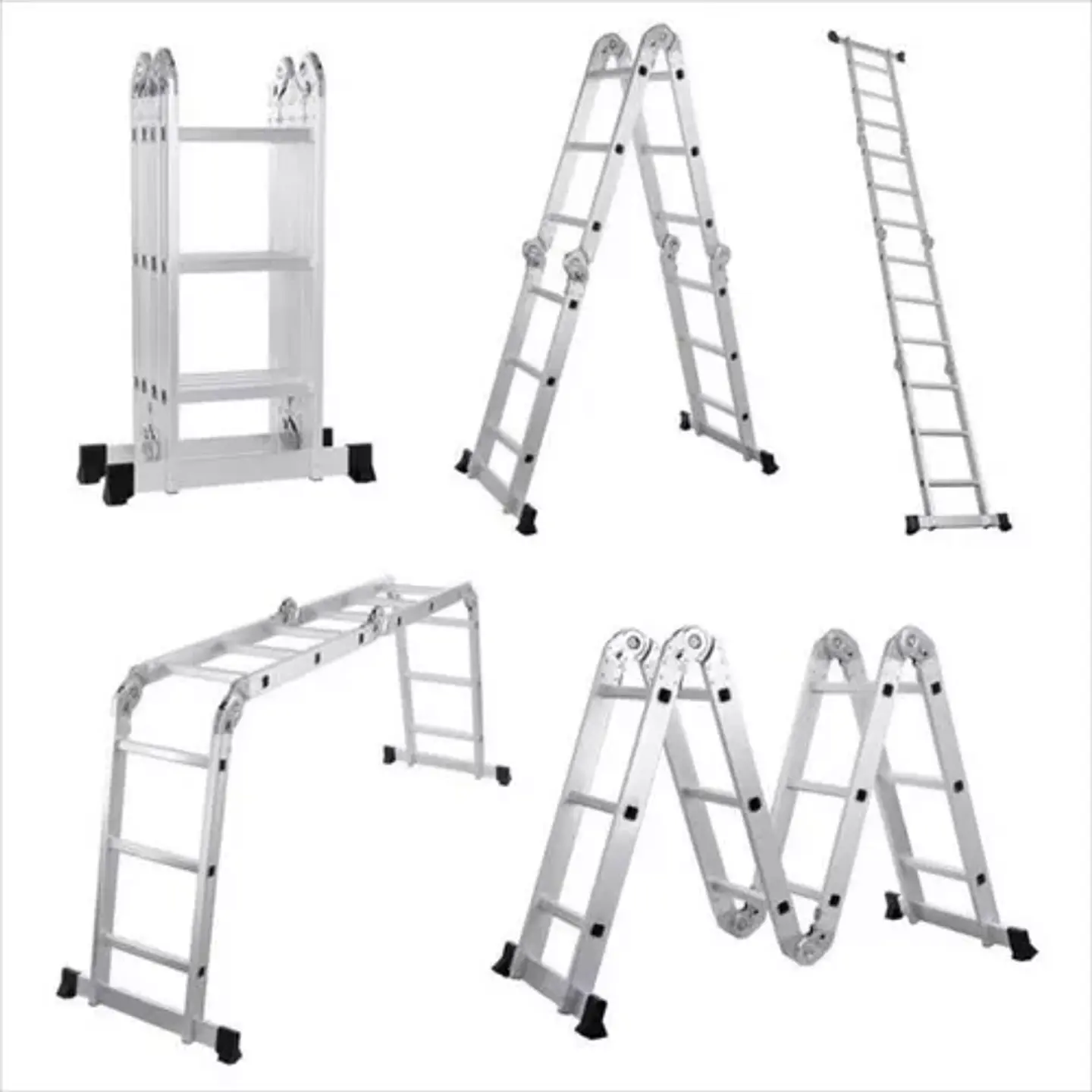 Escalera Articulada 12 Escalones TY-803 FSIMP 3,6 mts. 2