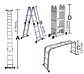 Escalera Articulada 16 Escalones TY-804 FSIMP Largo 4,70 mts - Miniatura 1