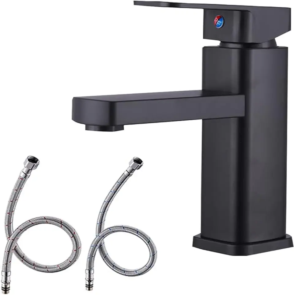 Monomando Lavatorio Negro N-155 NEW FSIMP 1