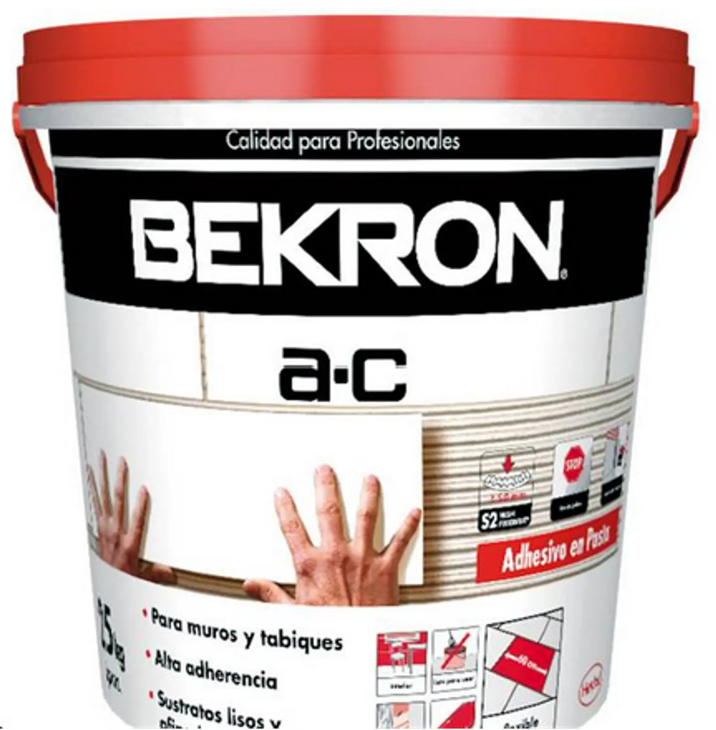 Adhesivo Pasta AC BEKRON 25KG Tineta  1