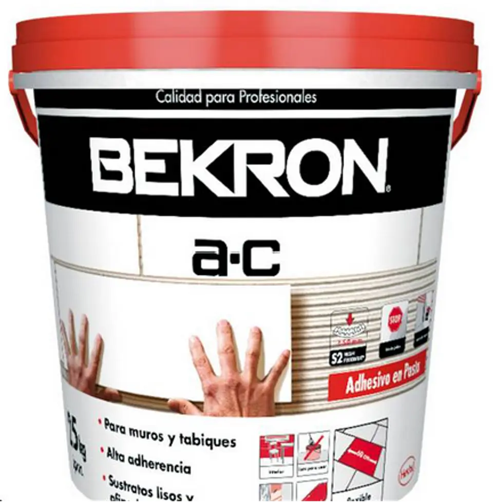 Adhesivo Pasta AC BEKRON 25KG Tineta  1
