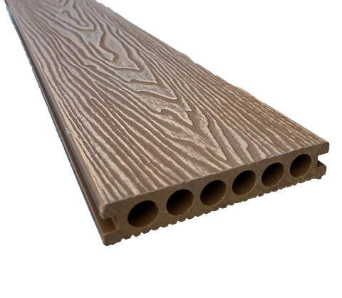 DECK WPC Piso Terrazas Exterior 25X140X2800MM Teak