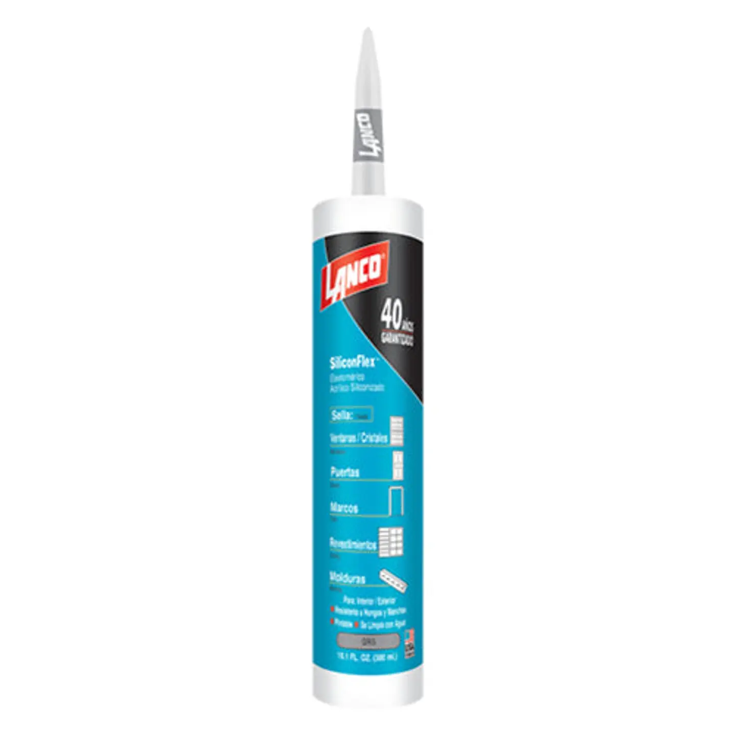 Sellador Multiuso SiliconFlex 300 ML Lanco  2