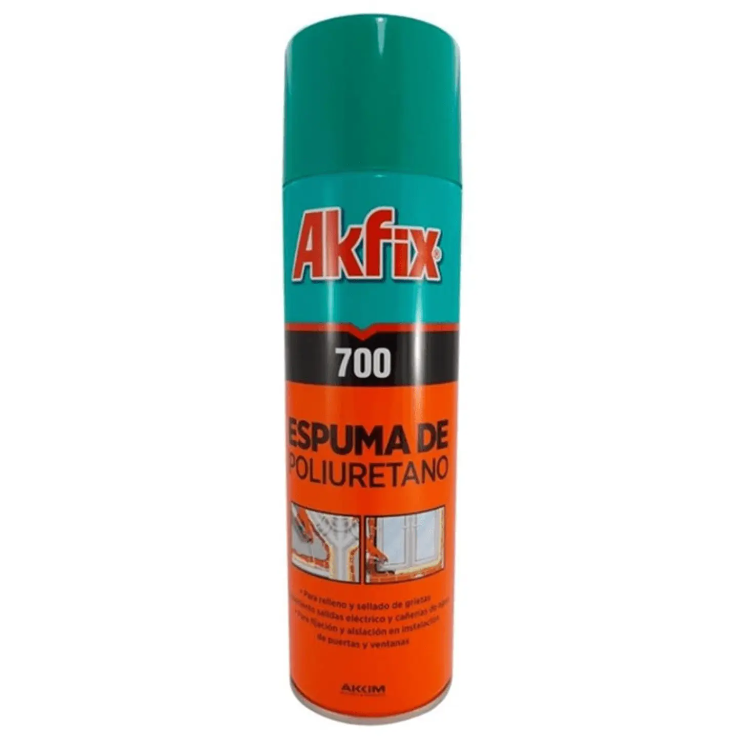 Espuma Poliuretano 700 FOAM 500ML AKFIX 1