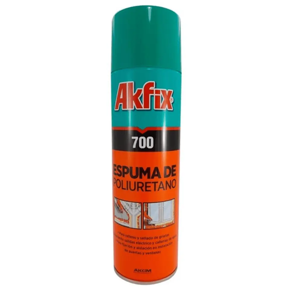 Espuma Poliuretano 700 FOAM 500ML AKFIX 1