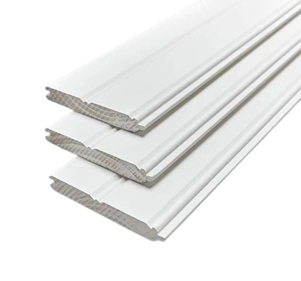 Tabla Forro Machihembrado Prepintada Blanca 19x140x4900mm 1