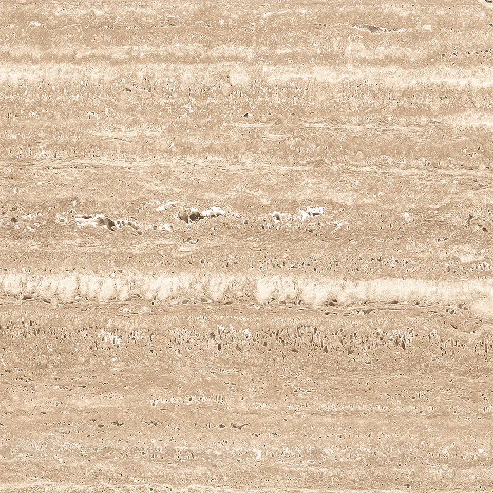 Porcelanato 60x60 cms. Travertino Beige 1.44m² Caja 1