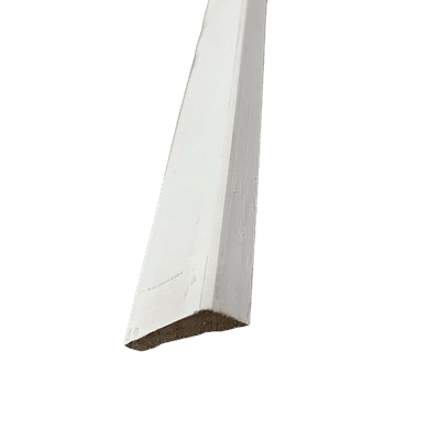 Guardapolvo Prepintado Blanco 1/2 x 2 1/2 x 2.10 mts