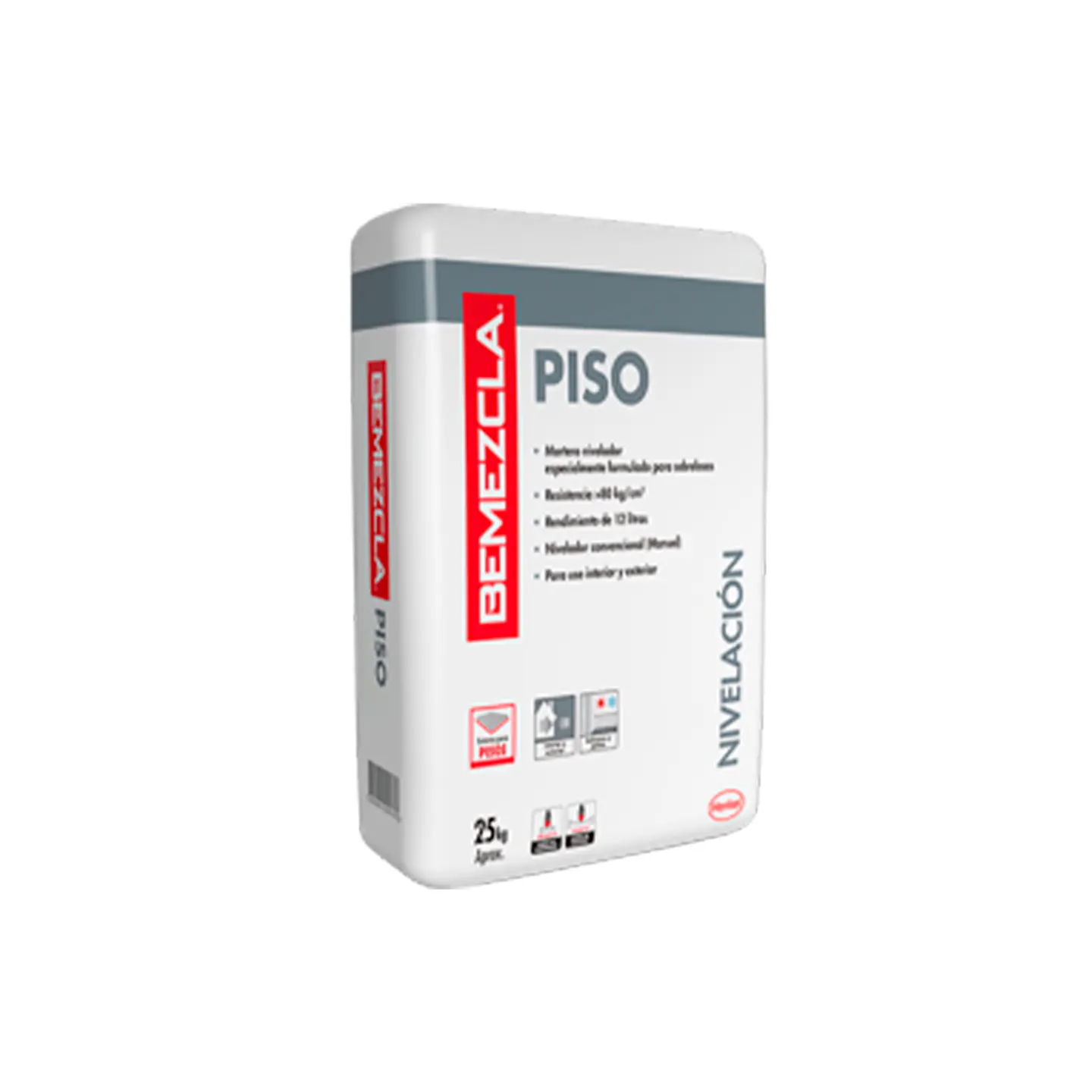 Bemezcla Nivelador de Piso 25 KGS BEKRON 1