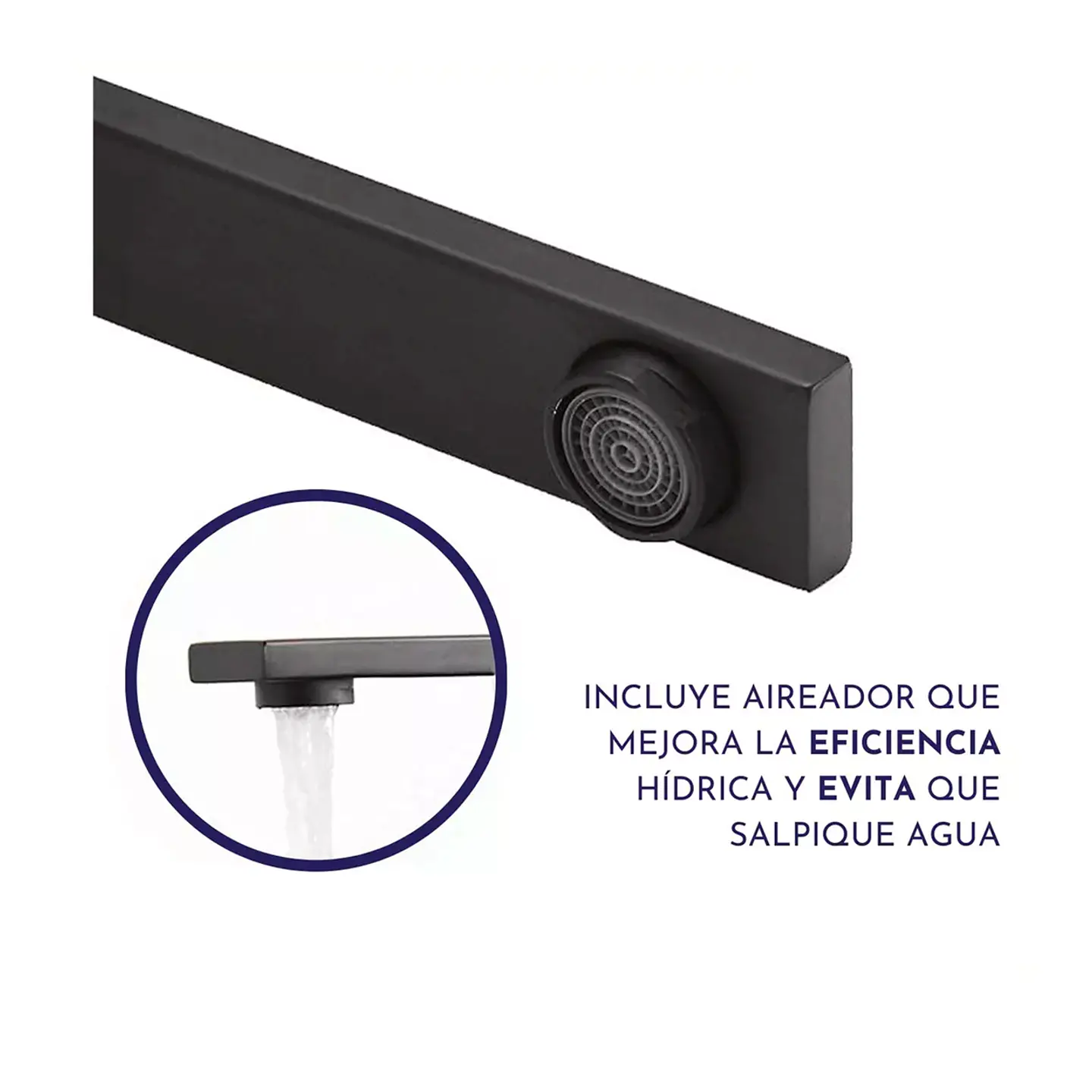Monomando Lavaplatos Moderna Negro 2378ZN 3