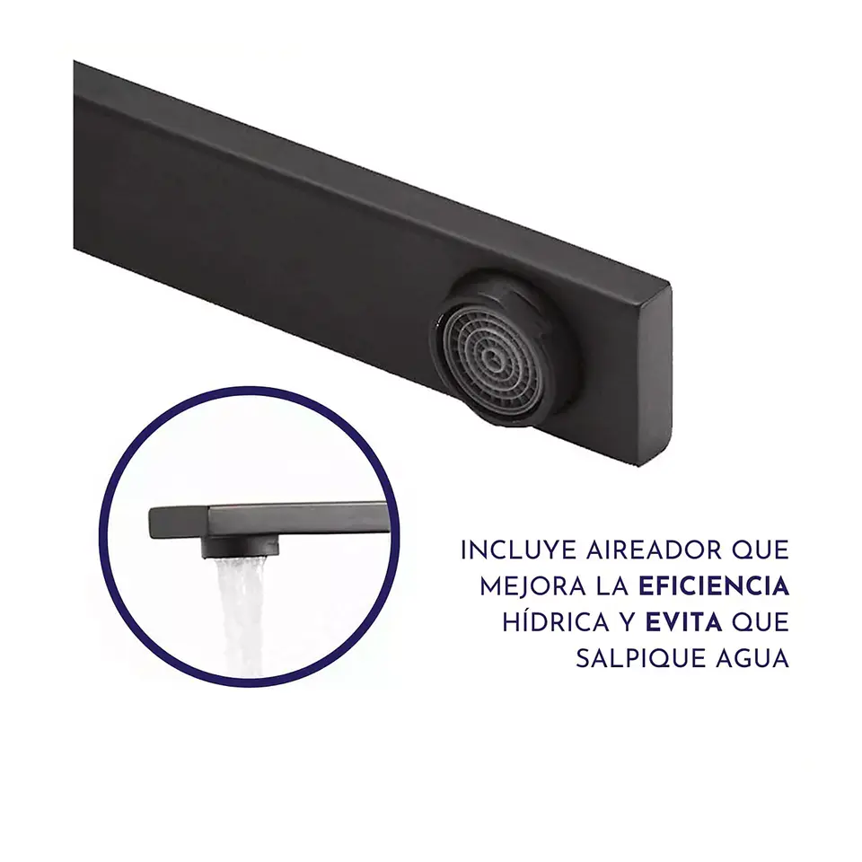Monomando Lavaplatos Moderna Negro 2378ZN 3