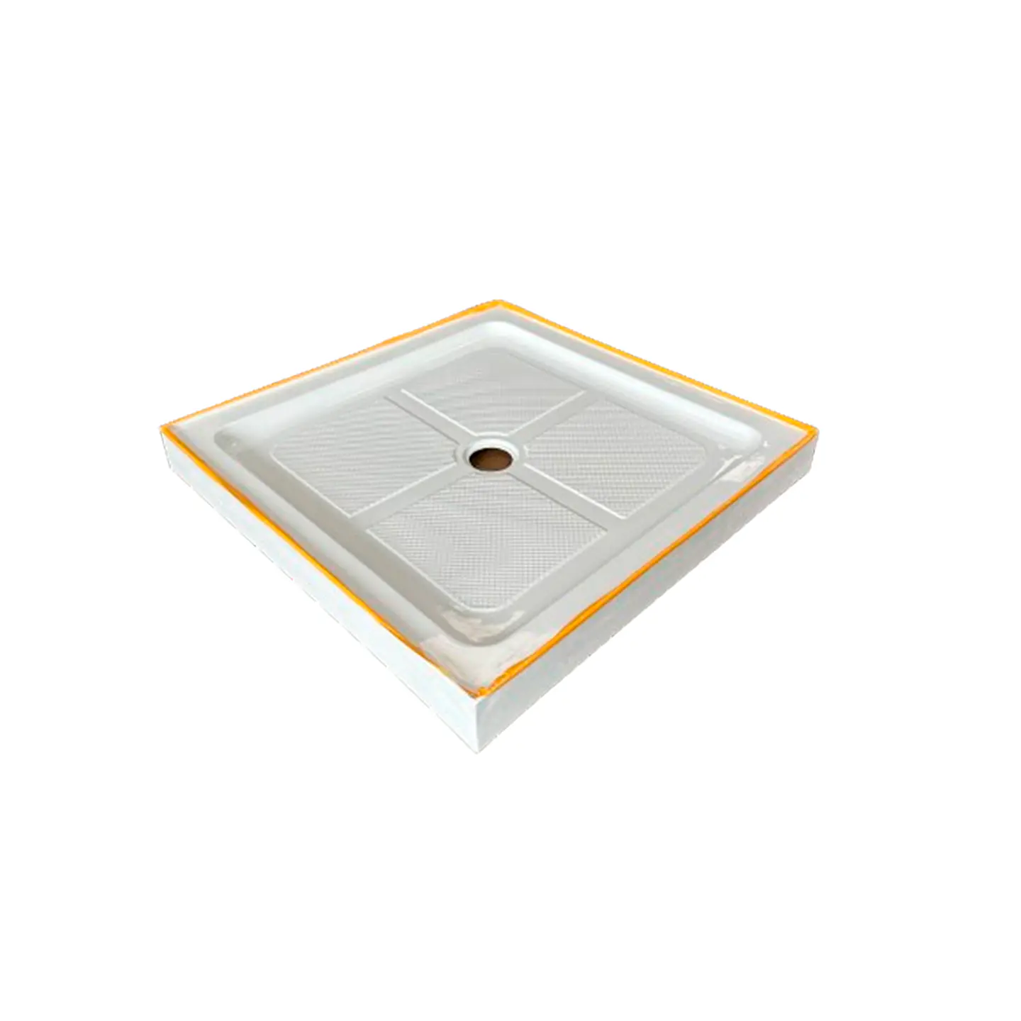 Receptáculo Ducha 91.4X91.4CM Fibra C/Desague 2