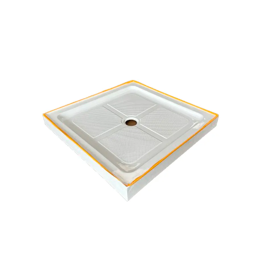 Receptáculo Ducha 91.4X91.4CM Fibra C/Desague 2