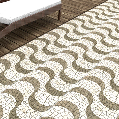 Ceramica Piso 43x43 Ondulato 2.43m² caja