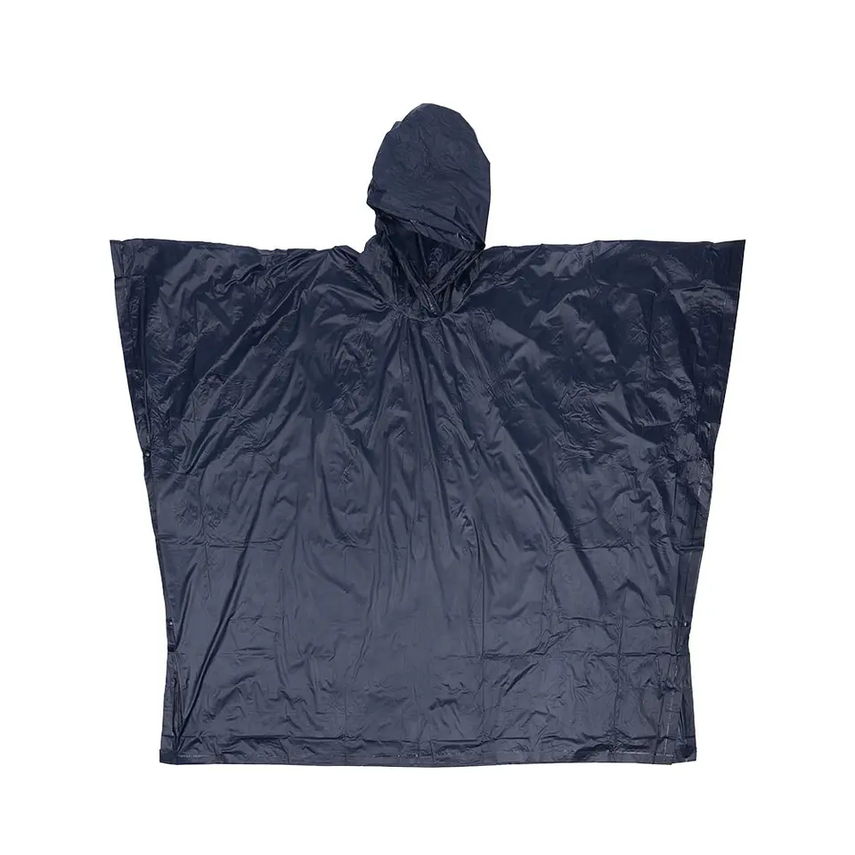 PONCHO MANTA LLUVIA 0.10MM AZUL 1