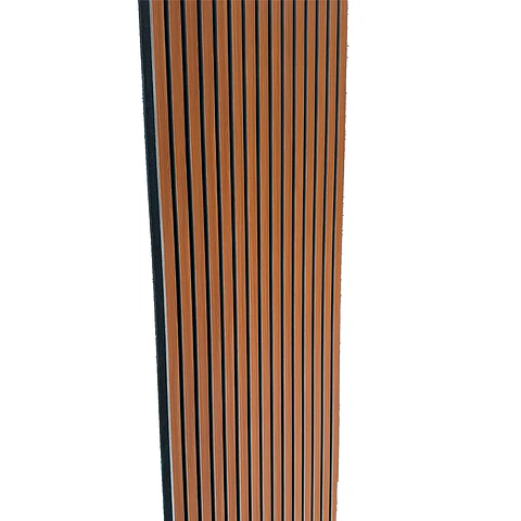 Panel Acustico C/Laminas de Madera RED OAK 600X2400MM