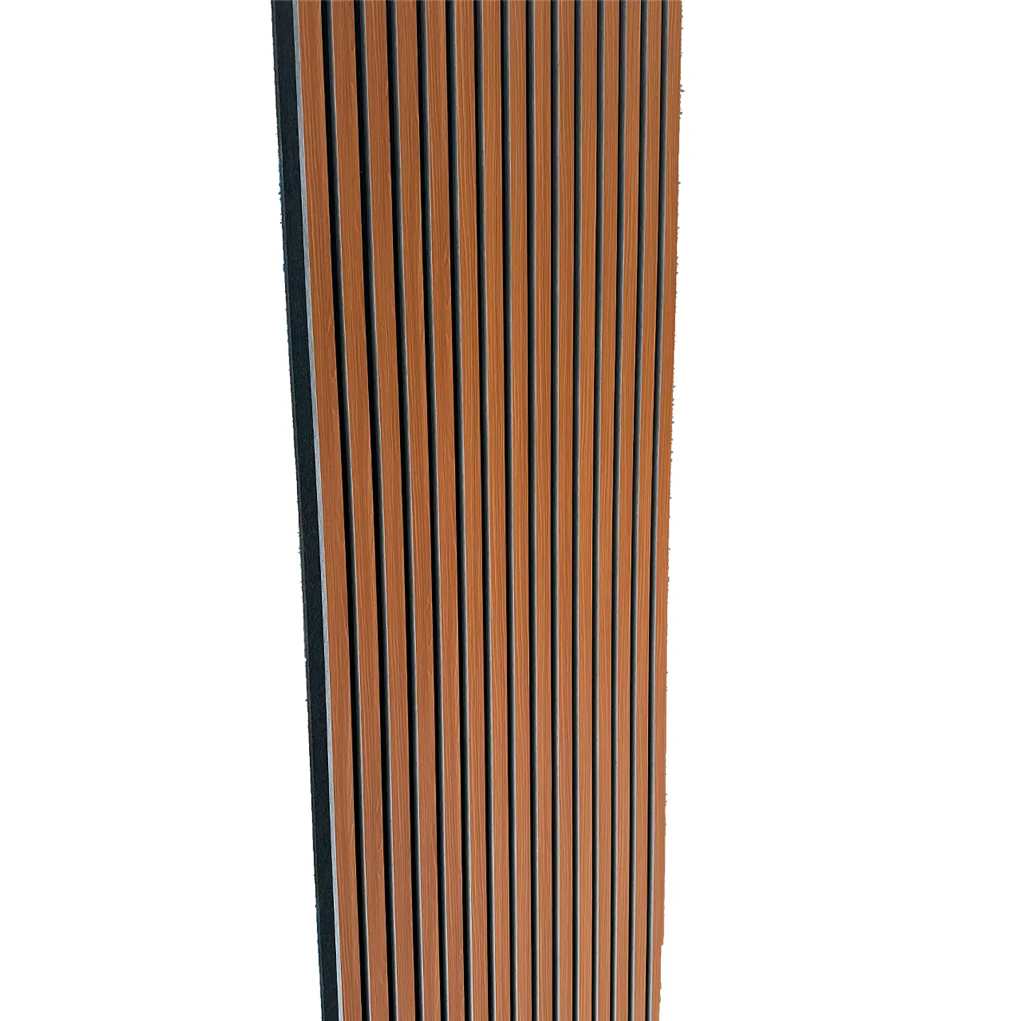 Panel Acustico C/Laminas de Madera RED OAK 600X2400MM 2
